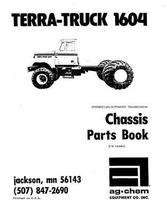 Ag-Chem AG005410 Parts Book - 1604 TerraTruck (chassis)