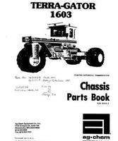 Ag-Chem AG005412 Parts Book - 1603 TerraGator (chassis, 1980)
