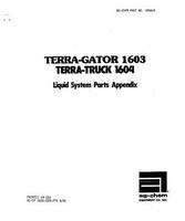 Ag-Chem AG005665 Parts Book - 1603 TerraGator / 1604 TerraTruck (liquid system)