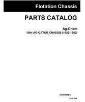 Ag-Chem AG005988C Parts Book - 1004 AgGator (chassis, 1982-83)