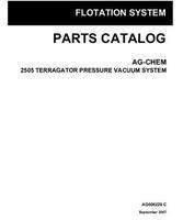 Ag-Chem AG006229C Parts Book - 2505 TerraGator (pressure vac system)