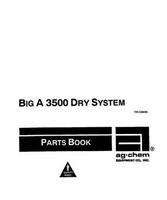 Ag-Chem AG030025 Parts Book - 3500 Big A Applicator (dry system)