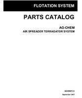 Ag-Chem AG050072I Parts Book - Air Spreader TerraGator (system, eff sn AC0718-1118, AS1128-1549)