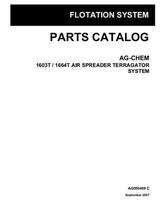 Ag-Chem AG050469C Parts Book - 1603T / 1664T TerraGator (air spreader system)