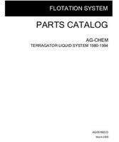 Ag-Chem AG051685D Parts Book - TerraGator (liquid system, 1980-1994)