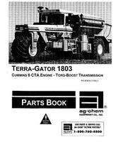 Ag-Chem AG053010 Parts Book - 1803 TerraGator (Cummins 6 CTA, Torq-Boost)