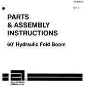 Ag-Chem AG053316 Parts Book - 60 ft Boom (hydraulic fold)