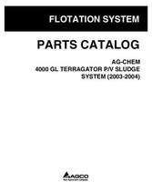 Ag-Chem AG138096D Parts Book - 4000 GL TerraGator (pressure / vac sludge sys, 2003-04)