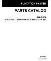 Ag-Chem AG138100C Parts Book - L2020G4 / L3020G4 TerraGator (system, 2003)