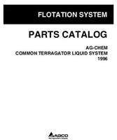 Ag-Chem AG521341Q Parts Book - TerraGator (common liquid system, 1996)