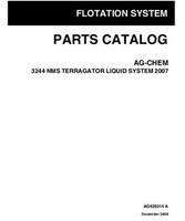 Ag-Chem AG626314A Parts Book - 3244 NMS TerraGator (liquid system, eff sn Sxxx1001, 2007)
