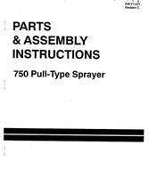 Ag-Chem AG711571C Parts Book - 750 Gallon Sprayer (pull type)