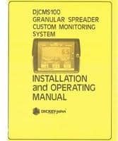 Spra-Coupe AG711638 Operator Manual - CMS100 / DjCMS100 Custom Monitor System (for granular spreader)