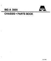 Ag-Chem AG721082 Parts Book - 3000 Big A Applicator (chassis)