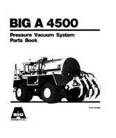 Ag-Chem AG721246 Parts Book - 4500 Big A Applicator (pressure vacuum sludge system)