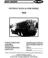 Ag-Chem AG844300 Operator Manual - 7020 New Leader (dry spreader)