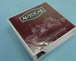 2018 Autocar Xpert ACMD Series Truck Parts Catalog