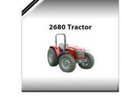 Massey Ferguson C268001E03 Parts Book - 2680 Tractor