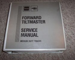 1992 Chevrolet W4 Tiltmaster Service Manual