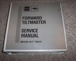 1991 GMC W6 Forward Service Manual