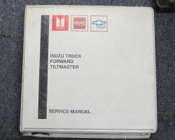 1991 Isuzu EVR Truck Service Manual
