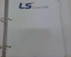 LS Tractors K5047 Wheel Tractor Operator's Manual