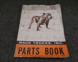 1984 Mack Truck CF Series Parts Catalog