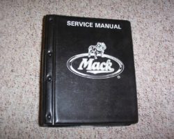 1956 Mack Truck B Series Service Manual