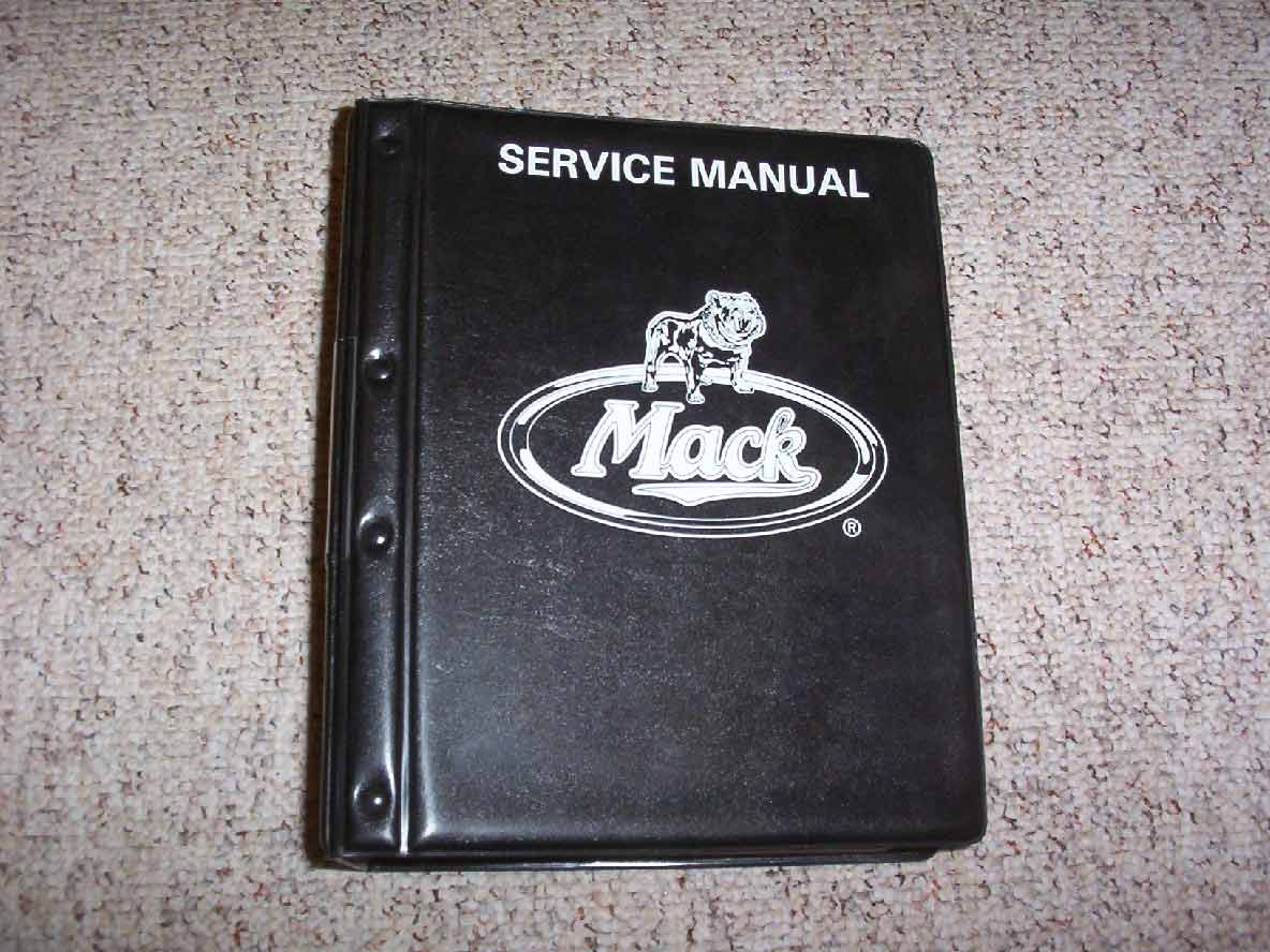 1904 Mack Truck Manhattan Series Service Manual