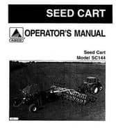 White Planter N34217 Operator Manual - SC144 Seed Cart