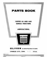 White S1-9-14 Parts Book - Super 44 / 440 Tractor
