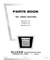 White S1-9-C5 Parts Book - 80 Tractor (1930-1947)