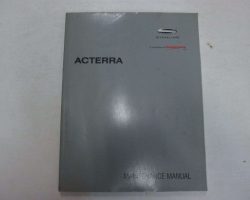2000 Sterling Acterra Truck Maintenance Manual