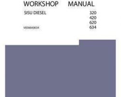 Massey Ferguson 320 420 620 634 Sisu Diesel Engine Service Manual