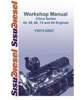 Ag-Chem Sisu 44 49 66 74 84 Citius Diesel Engine Service Manual