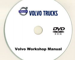 1996 Volvo Xpeditor WX Models Truck Service Manual CD