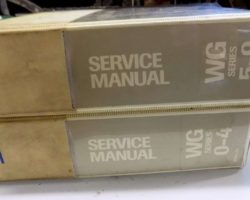 1998 Volvo WG Models Truck Service Manual