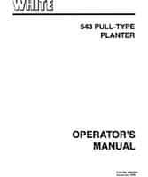 White Planter W437064 Operator Manual - 543 Planter (pull type)