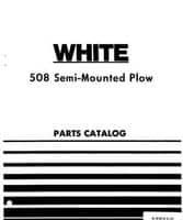White W438210 Parts Book - 508 Plow (semi mounted)