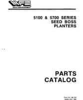 White W438257 Parts Book - 5100 / 5100F / 5100S / 5700 Seed Boss Planter