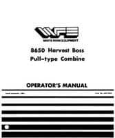 White W446561C Operator Manual - 8650 Combine (pull type)