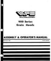 White W446576A Operator Manual -  900 Series Grain Heads