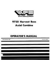 White W446577 Operator Manual - 9720 Combine