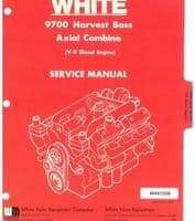 White W447506 Service Manual - 9700 / 9720 Combine (engine)