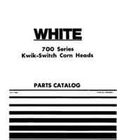 White W448066C Parts Book - 700 Series Corn Head