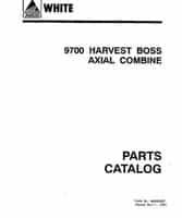 White W448088B Parts Book - 9700 Combine