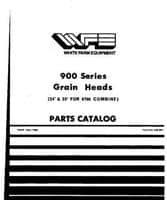 White W448091 Parts Book - 900 Series Grain Head (9700 Combine)