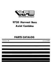White W448095 Parts Book - 9720 Combine (engine)
