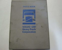 1993 WhiteGMC WAH Car Hauler Models Truck Parts Catalog