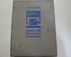 1989 WhiteGMC WG Series Truck Parts Catalog